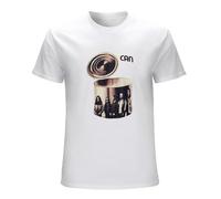 Can Krautrock Psychedelic Rock Funk Gig Poster Mens T-Shirt Unisex White Top Tee XXL