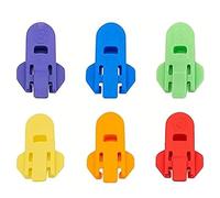 Can Opener - Coded Drink Shield and Soda Protector for Family | 6pcs Colored Tab Openers for Beer or Soda Cans | Boisson Barricade Anti- Protect Cold Drinks from Bees at Picnic, BBQ