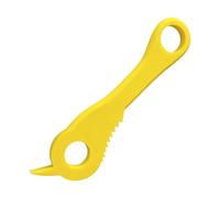 Can Opener - Handheld Opening Tool, Anti Slip Grip, Cut Resistant Safety Edge, Manual Kitchen Device, Top Performance Cookware Category, Black Large Size For Seniors Weak Hands Home Table