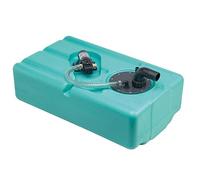 CAN SB Italy Réservoir d'eau Set 52 litres, avec Voiture Pompe à Ventouse 12 V. Autoclave 4 Lt/M. et st2339 - Taille : 750 x 390 x 200 + 75 Hauteur