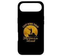 Can’t Work Today My Arm is in A Cast Funny Fishing Coque pour iPhone Air