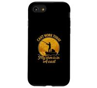Can’t Work Today My Arm is in A Cast Funny Fishing Coque pour iPhone SE (2020) / 7/8