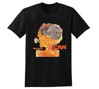 Can Tago Mago T-Shirt Mens Unisex Black Tees L