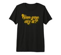 Can You Dig It? Vintage 70S 80S T-Shirt Haut de Gamme