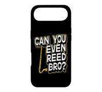 Can You Even Reed Bro Jeu de Mots pour Clarinette Basse Coque pour iPhone Air