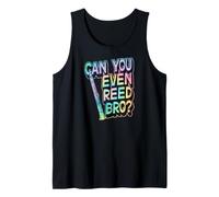 Can You Even Reed Bro Jeu de Mots pour Clarinette Débardeur