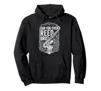 Can You Even Reed Bro? Saxophone Musicien rétro Sweat à Capuche