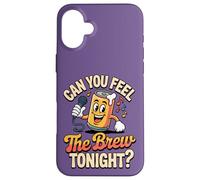 Can You Feel The Brew Tonight Boisson de bière chantante Amusante Coque pour iPhone 16 Plus