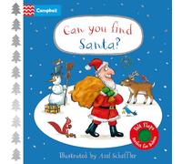 Can You Find Santa?: A soft flaps book, perfect for babies