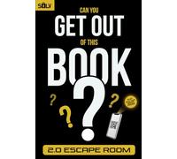 Can you get out of this book?: Escape Room book for adults with interactive riddles and brain puzzles to solve alone or with others.