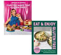 Can You Make That Gluten-Free By Megan McKenna & Eat and Enjoy Gluten Free By Laura Strange 2 Books Collection Set