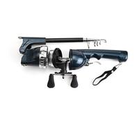 Caña Cortísima - Herramienta Compacta, Bastón Plegable | Doble Mango, Viaje Pesquero, Bastón Portátil, Mar y Río