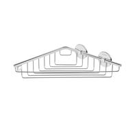 Cana porte-savon grille d'angle 26x26 cm à coller chromé chromé 250x257x83 mm - LAUFEN H3851310040021