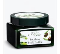 Canaan - Beurre Corps Nourrissant à l’Huile d’Olive - Nutrition Intense et Peau Douce - Complexe Huiles d’Olive, Macadamia et Jojoba - Idéal Peaux Sèches ou Matures - Texture Fondante - 350 ml