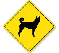 Canaan Dog Diamond Sign