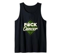 Cana euille de Canna adeau Fuck Cancer Débardeur