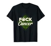 Cana euille de canna adeau Fuck Cancer T-Shirt