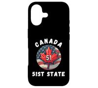 Canada 51e État Funny Canada Fifty First State Quote Meme Coque pour iPhone 17