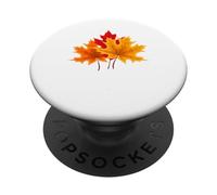 Canada Autum Feuilles d'automne colorées Arbres à Feuillage coloré PopSockets PopGrip Adhésif