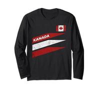 Canada Cadeau Drapeau Canadien Canada Vancouver Montréal Manche Longue