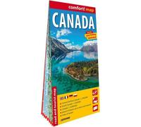 Canada Carte routière laminée du Canada 1:2 500 000
