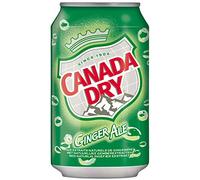 Canada Dry Ginger Ale (72 boîtes de 0,33 l) jetables