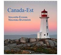 Canada-Est (Calendrier mural carré 2026 30x30 cm) Calendrier double avec une page pour vos prises de notes: Photos des provinces maritimes de la ... situées sur la côte est du Canada