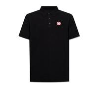 Canada Goose - Beckley Cotton Polo - Homme - Tops - Noir - Taille: 2XL