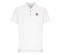 Canada Goose - Polo en Coton Blanc avec Logo - Homme - Tops - Blanc - Taille: L