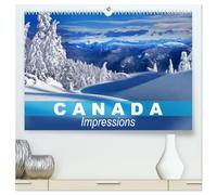 Canada Impressions (High Quality Premium Wall Calendar 2027 DIN A2 landscape),CALVENDO 12 Month Wall Calendar: The second largest country in the world