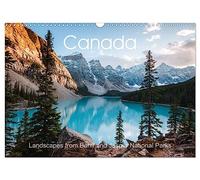 Canada - Landscapes from Banff and Jasper National parks (Wall Calendar 2027 DIN A3 landscape), CALVENDO 12 Month Wall Calendar: Wonderful landscapes from the Canadian Rockies