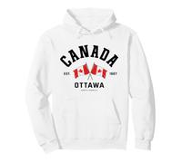 Canada Maple Leaf Canadian Canada Happy Canada Sweat à Capuche