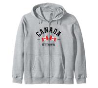 Canada Maple Leaf Canadian Canada Happy Canada Sweat à Capuche