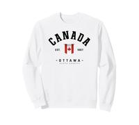 Canada Maple Leaf Canadian Canada Happy Canada Sweatshirt