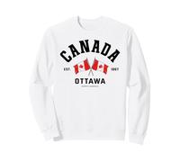 Canada Maple Leaf Canadian Canada Happy Canada Sweatshirt