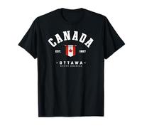 Canada Maple Leaf Canadian Canada Happy Canada T-Shirt