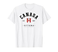 Canada Maple Leaf Canadian Canada Happy Canada T-Shirt