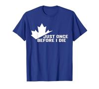 Canada Maple Leaf Vintage Juste Une Fois Avant ma Mort Toronto T-Shirt