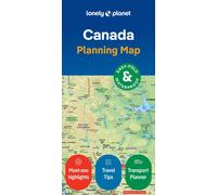 Lonely Planet – Canada Planning Map – 2e édition – Anglais