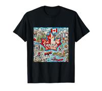 Canada, Prince Édouard, Saskatchwan, Alberta, Terre-Neuve T-Shirt