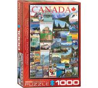 Canada Voyage Posters 1000 Pièce Puzzle Par Eurographics 680mm x 480mm