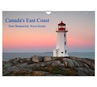 Canada's East Coast / UK-Version (Wall Calendar 2026 DIN A4 landscape), CALVENDO 12 Month Wall Calendar: Pictures from Canada's East Coast and ... Provinces Nova Scotia and New Brunswick