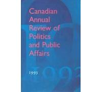 Canadian Annual Review Of Politics And Public Affairs