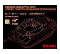 Canadian Main Battle Tank Leopard C2 Mexas Sand-proof Canvas Cover(resin)- 1:35e - Meng-model G