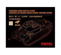 Canadian Main Battle Tank Leopard C2 Mexas Sand-proof Canvas Cover(resin)- 1:35e --model