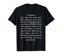 Canadian National Anthem - Traditional Heritage Graphic T-Shirt