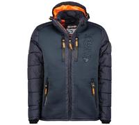 Canadian Peak Beachweak Men - Doudoune Chaude Matelassee Homme Automne Hiver - Veste Manteau Chaud - Blouson Coupe Vent Manches Longues Rembourrage - Hommes (Marine L)