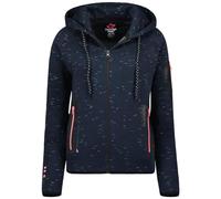 Canadian Peak Fanatic Lady - Sweat Femme Zip Capuche Poches - Sweatshirt Pull Manches Longues Chaud Hoodie Veste - Femmes Printemps Ete Automne Hiver (Marine S)