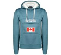 Canadian Peak Galapagos Men - Sweat Homme Capuche Poche Kangourou - Vêtement Sweatshirt Hoody Chaud Manches Longues - Pull Hommes Printemps Ete Automne Hiver (Petrole XXL)