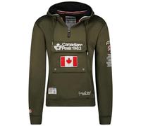 Canadian Peak Galapagos Men - Sweat Homme Capuche Poche Kangourou - Vêtement Sweatshirt Hoody Chaud Manches Longues - Pull Hommes Printemps Ete Automne Hiver (Kaki XL)
